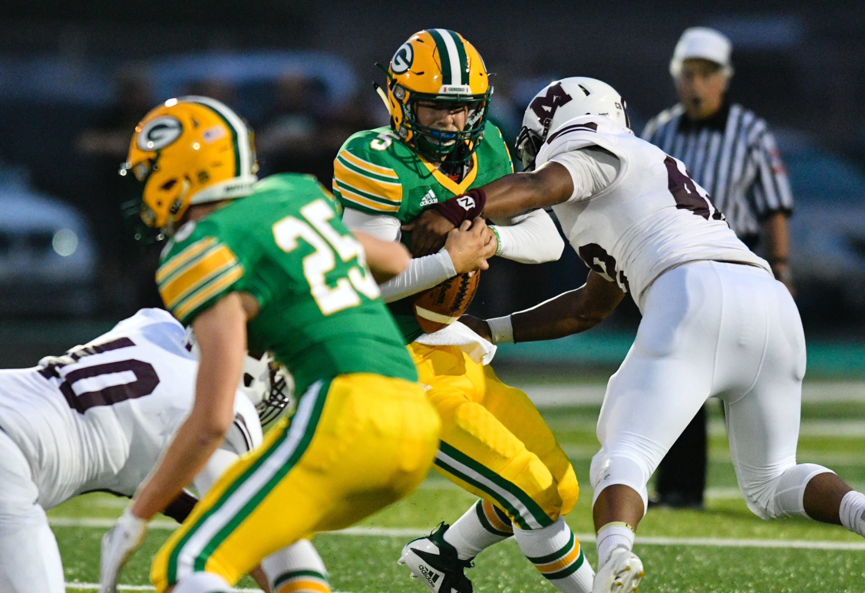 Prep Football: Moline at Geneseo